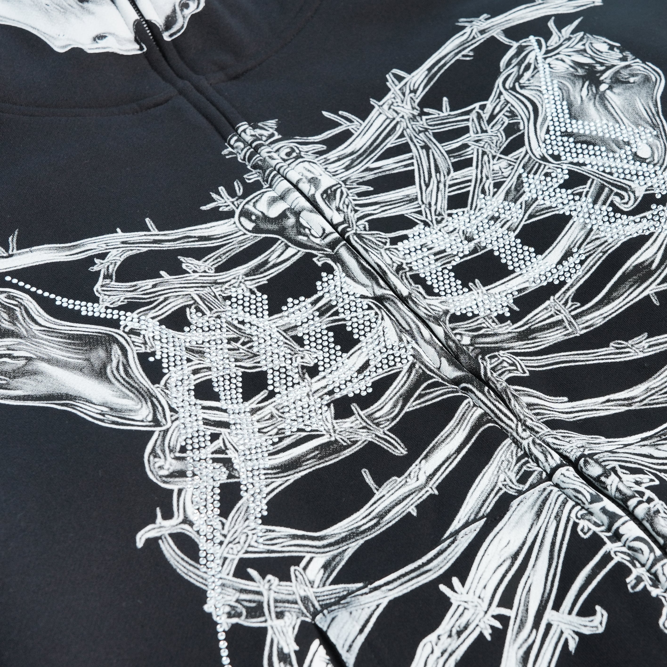 T2 Skull Zip Hoodie