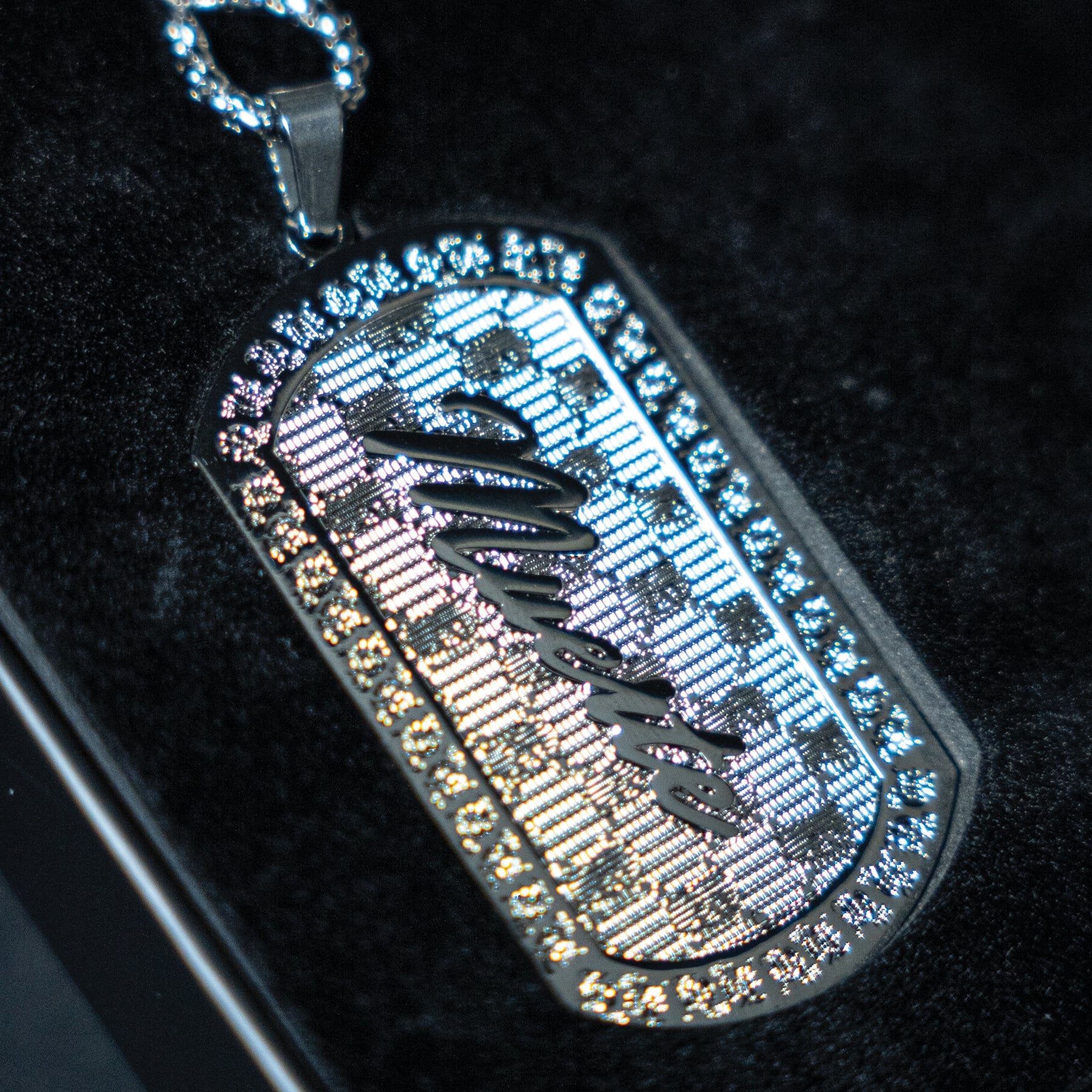 MM Angel Muerte Dog Tag & Coin Medallion