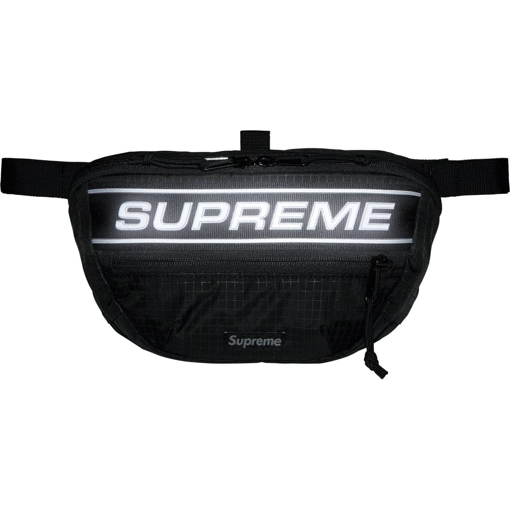 Supreme 3D Logo Waist Bag (FW23)- Black