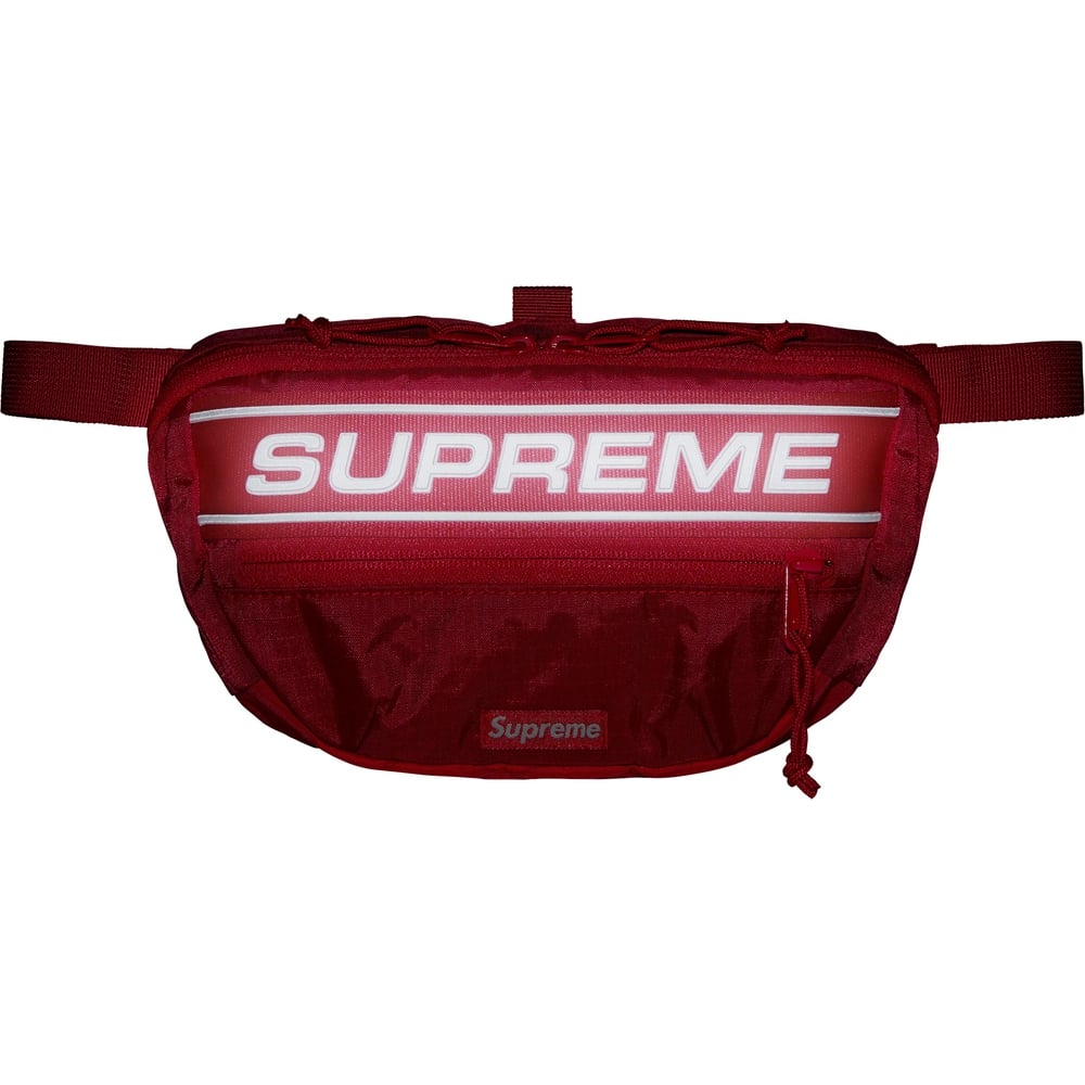 Supreme 3D Logo Waist Bag (FW23)- Red