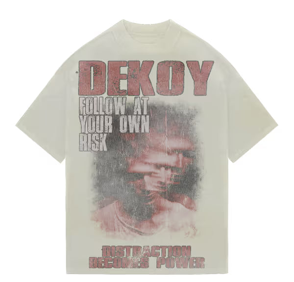 Dekoy - Follow At Your Own Risk - Vintage White Tee