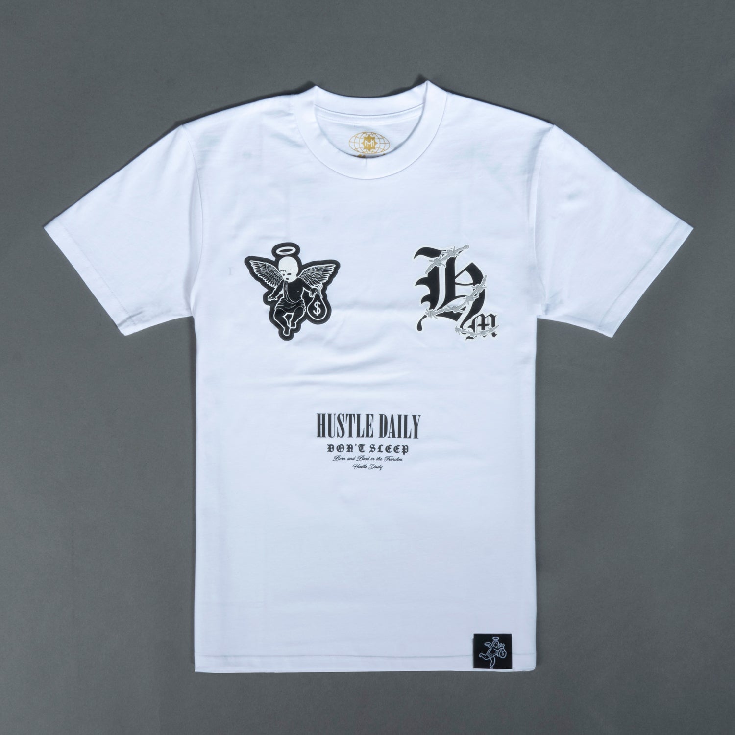Barbed Wire HM Tee - White