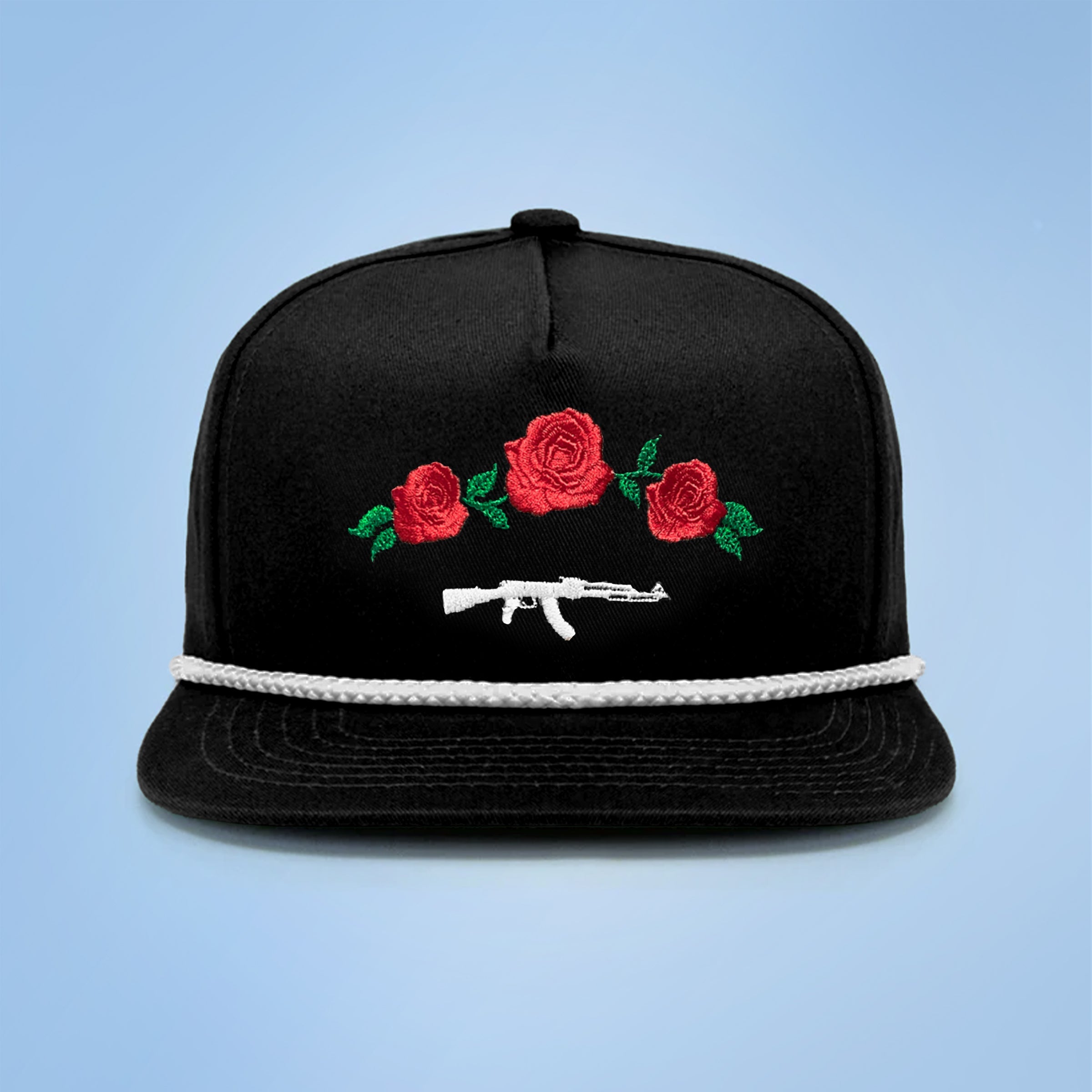 AK Rose Seal Rope Snapback
