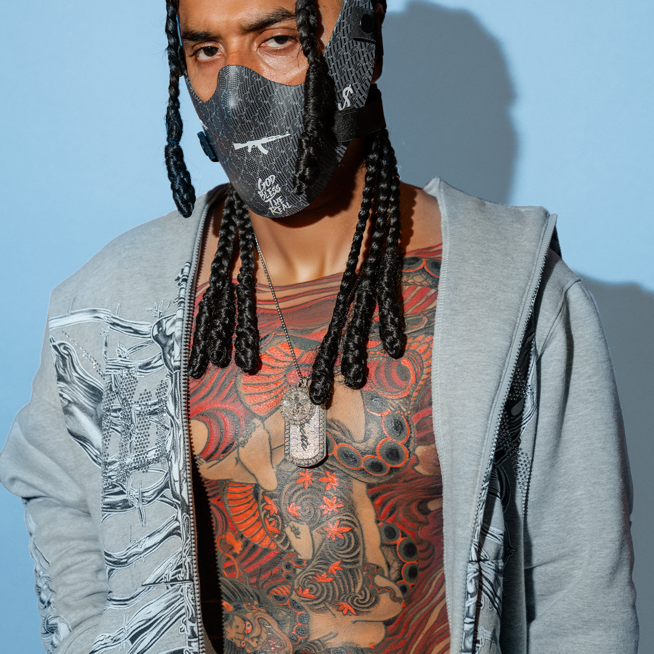 LCTR Muerte HALF MASK