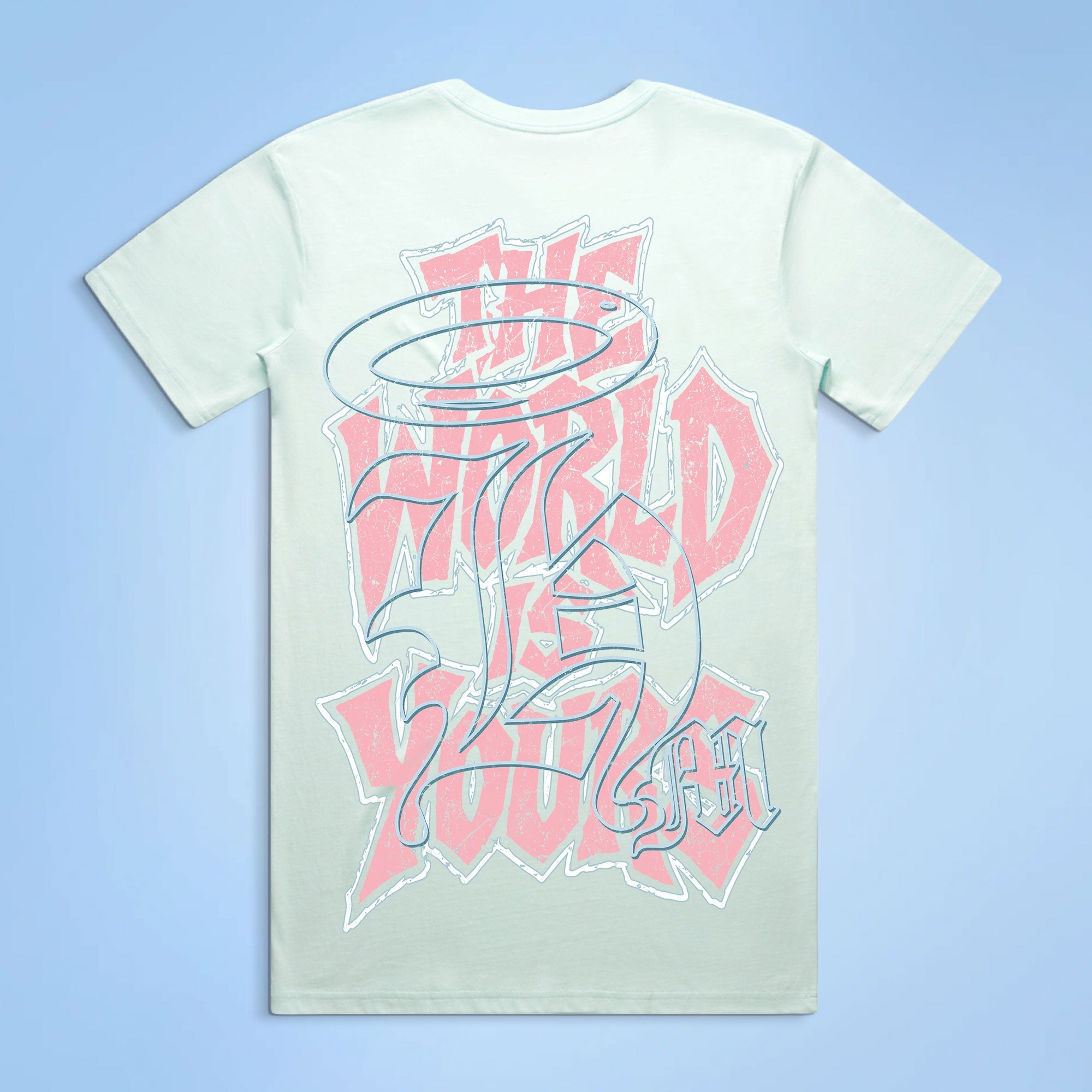 Guided By Faith - Seafoam Tee