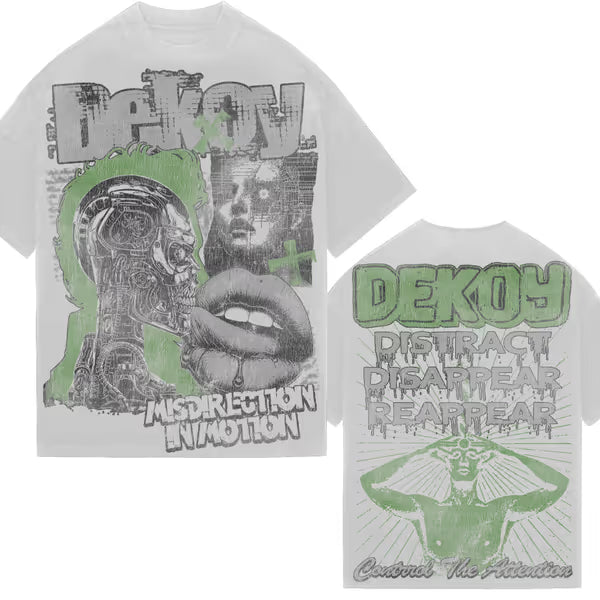 Dekoy - Misdirection In Motion - White Tee