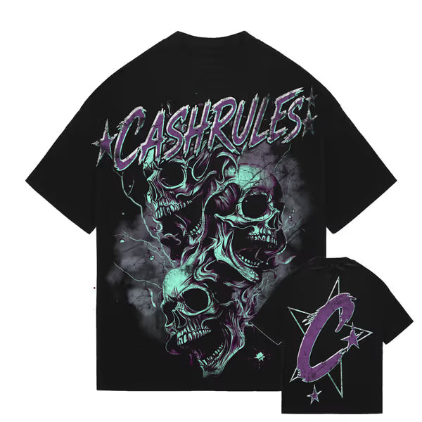 Cash Rules - Money After Death - Jet Black Tee