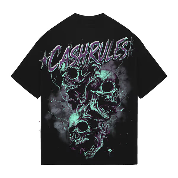 Cash Rules - Money After Death - Jet Black Tee