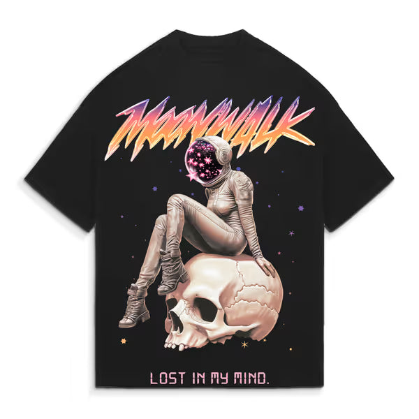Moonwalk - Lost In My Mind - Jet Black Tee