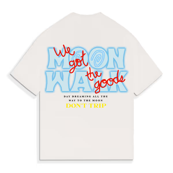 Moonwalk - Moonwalk World - Vintage White Tee