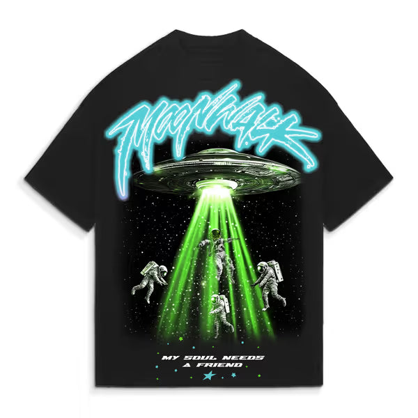 Moonwalk - Soul Needs - Jet Black Tee