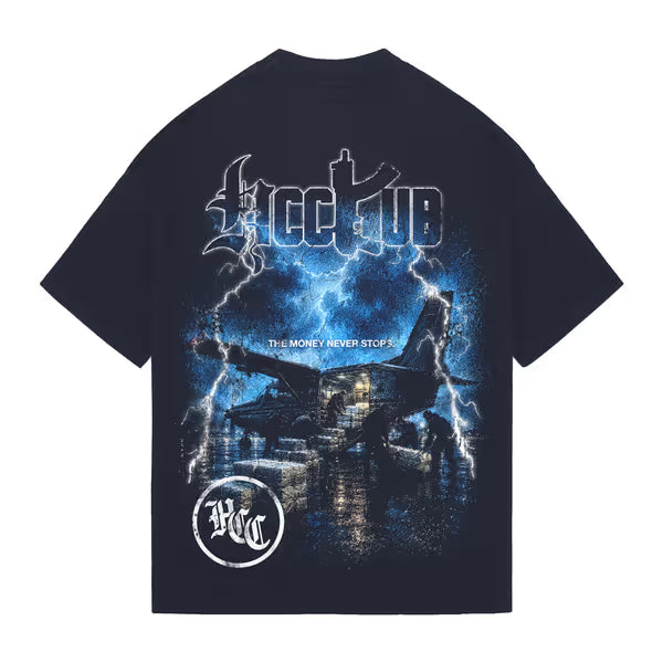 HCC - Never Stops - Navy Tee