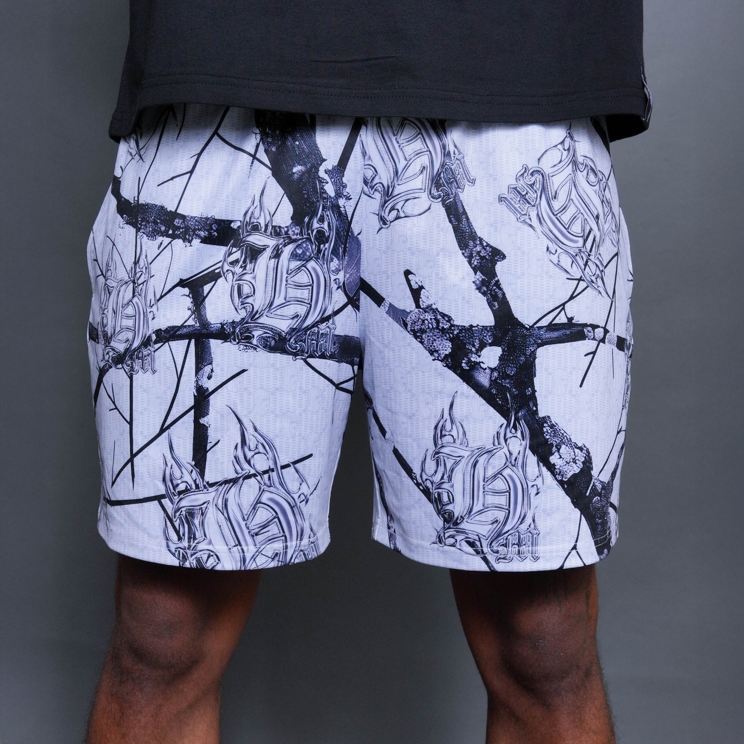 Chrome Camo Shorts