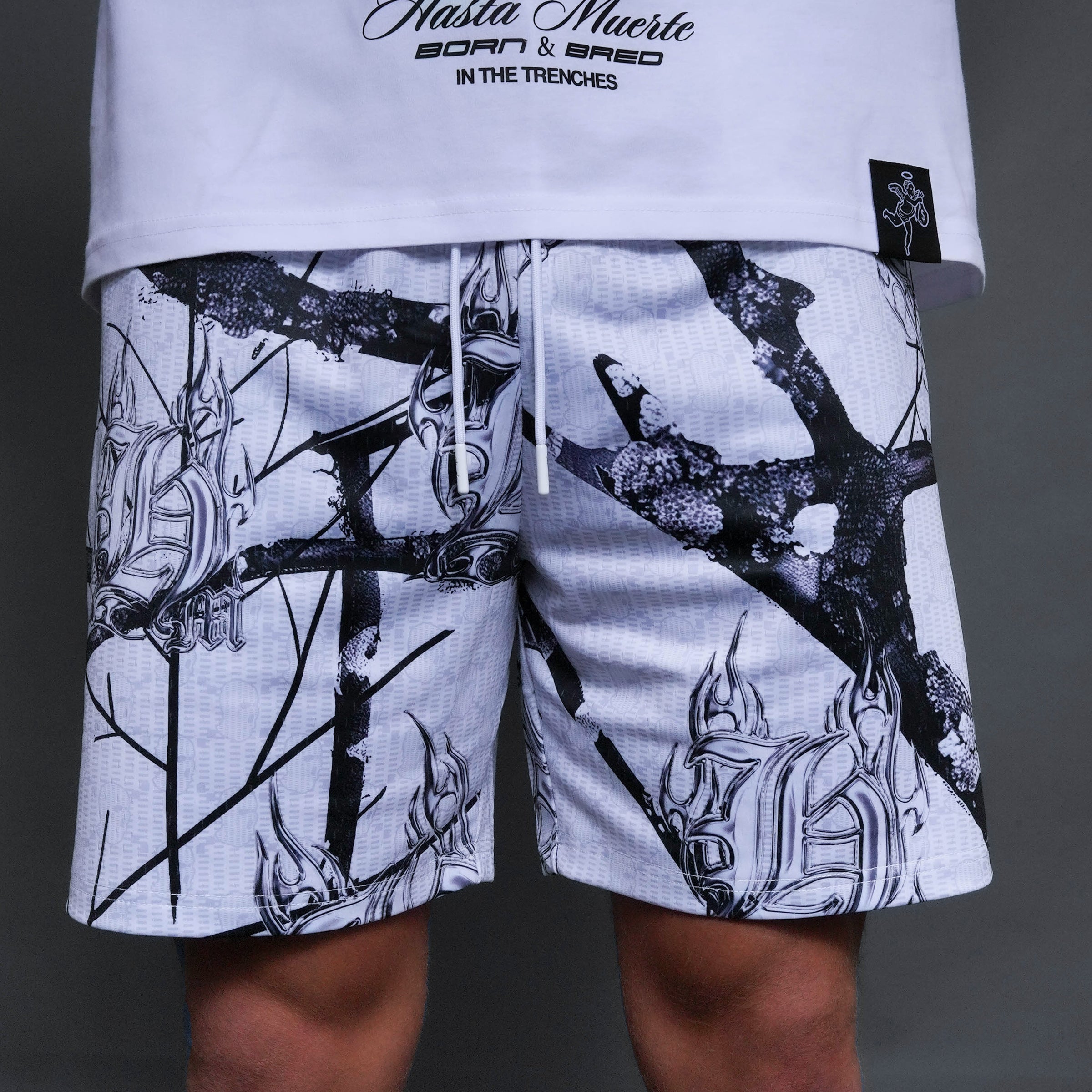 Chrome Camo Shorts
