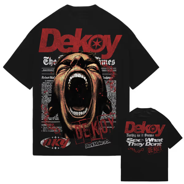 Dekoy - See What They Don't - Black Tee
