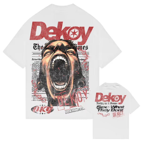 Dekoy - See What They Don't - White Tee