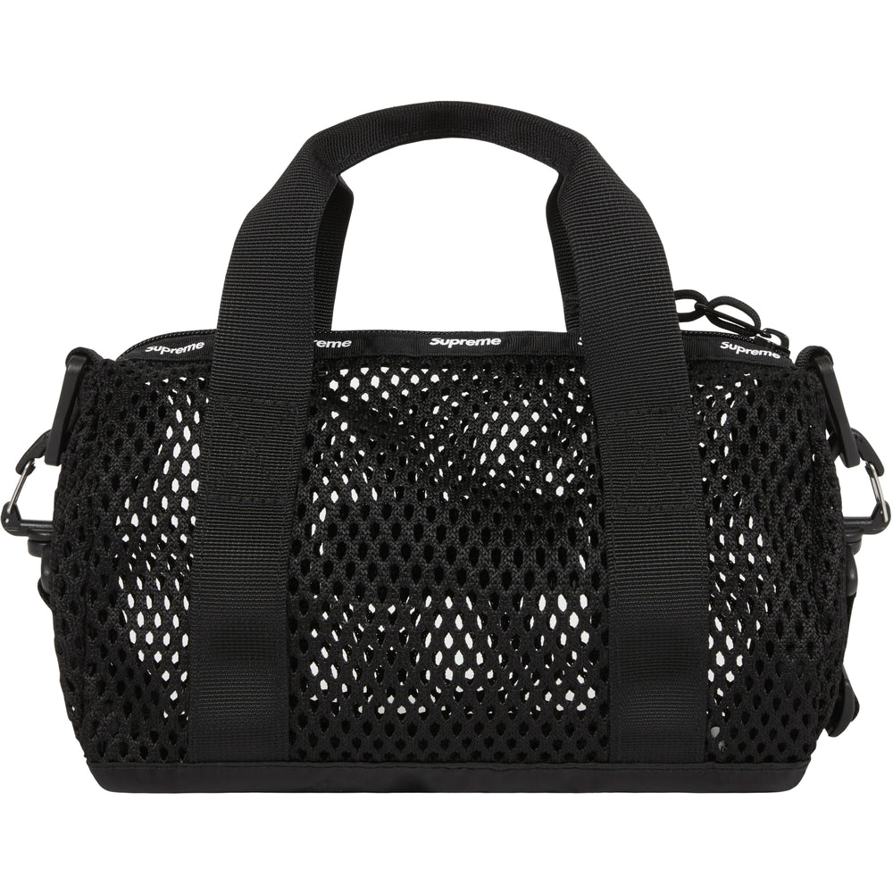 Supreme Mesh Mini Duffle Bag (SS23)- Black