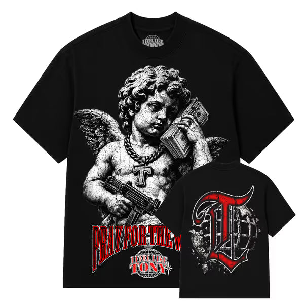 I Feel Like Tony - World Of Pieces - Jet Black Tee