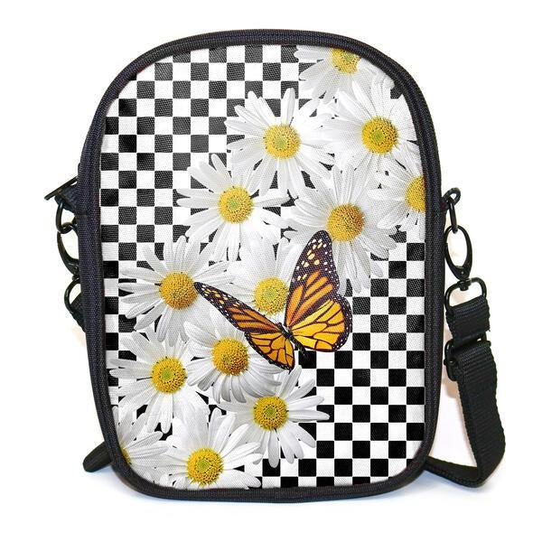 Checkers Butterfly - Sling Bag