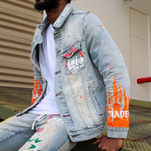 LAFLAME DENIM JACKET