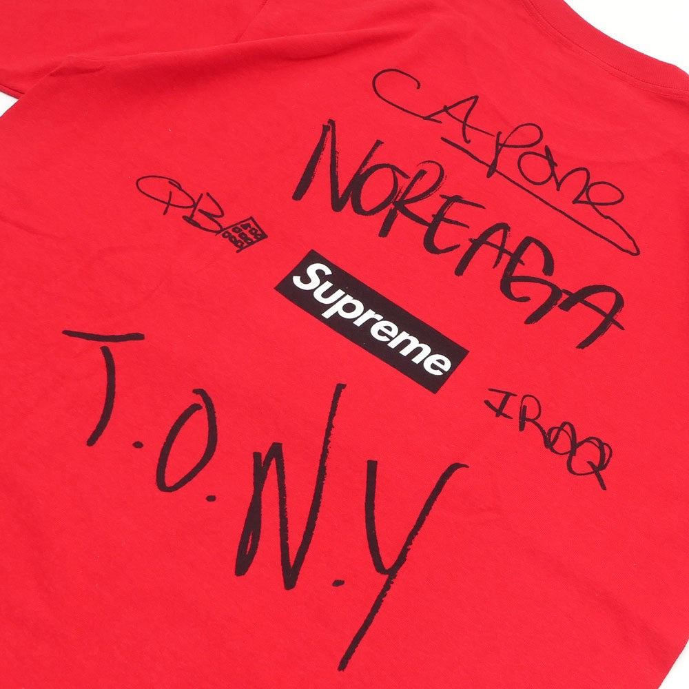 Supreme Capone & Noreaga Tee- Red