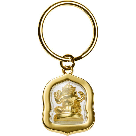 Supreme Ganesh Keychain- Gold