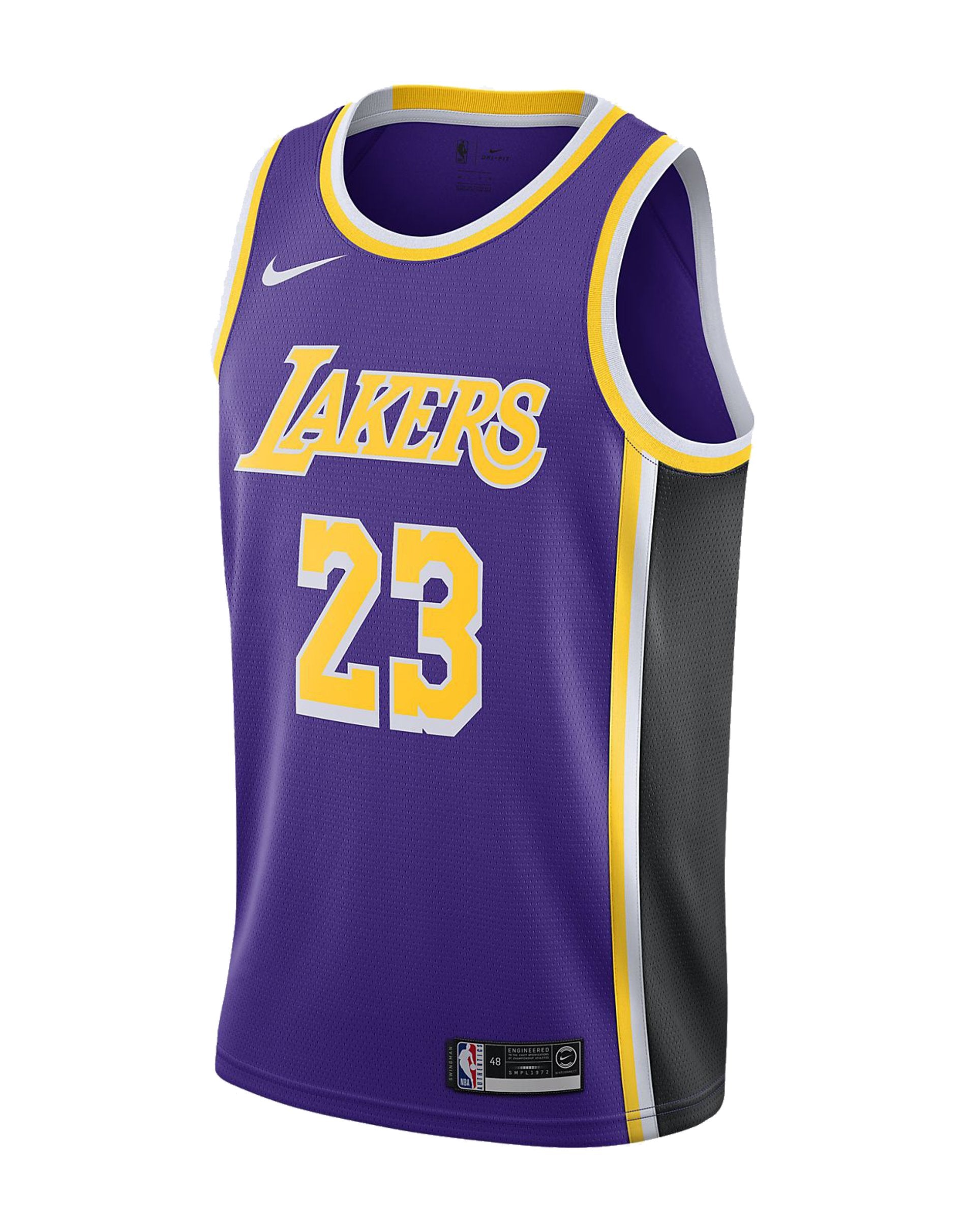 Los Angeles Lakers Lebron James NBA Icon Swingman Jersey
