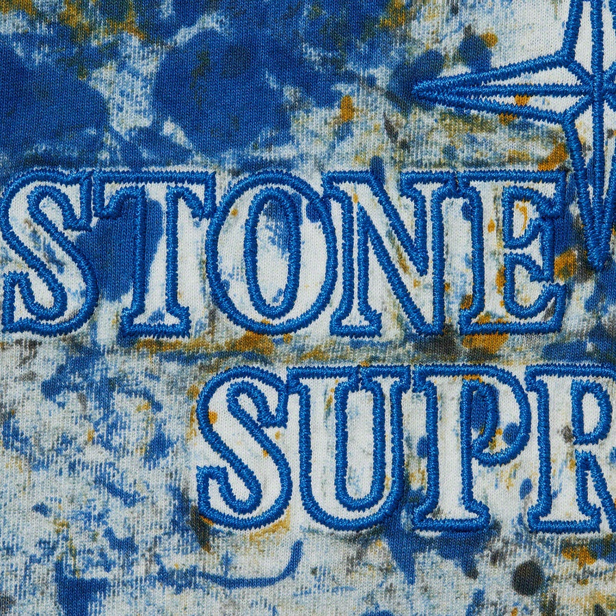 Supreme®/Stone Island® Embroidered Logo S/S Top- Dark Blue