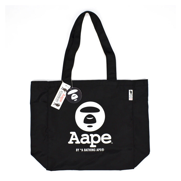 BAPE Hypefest 2018 Aape Logo Tote Bag- Black