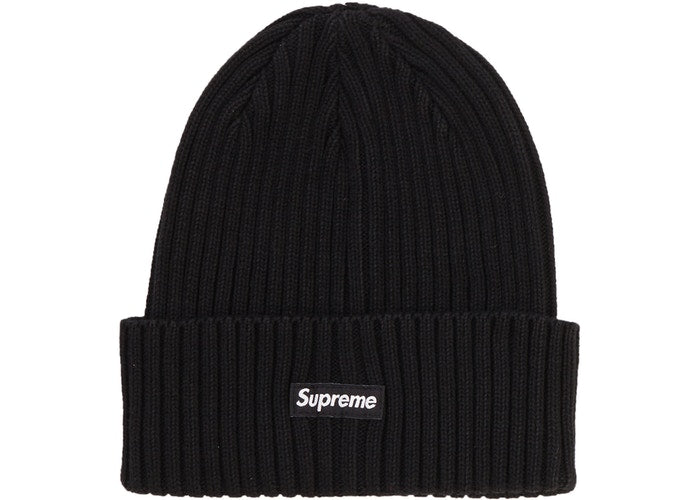 Supreme Overdyed Beanie- Black