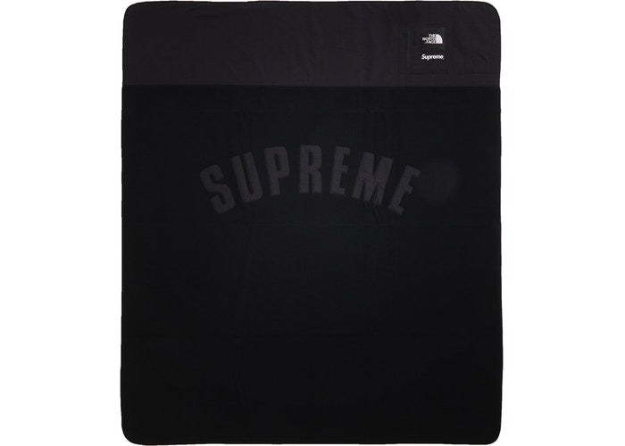 Supreme The North Face Arc Logo Denali Fleece Blanket- Black