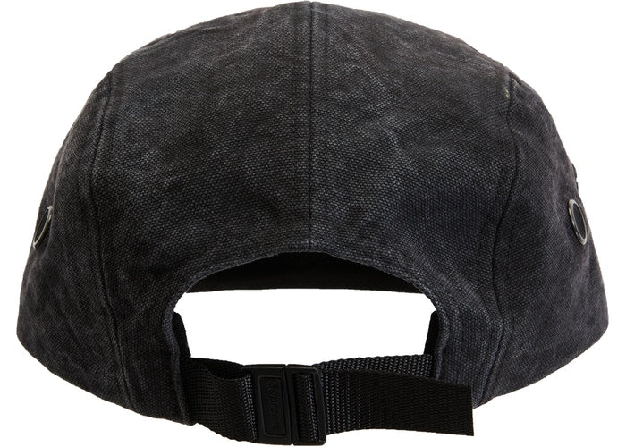 Supreme Washed Canvas Camp Cap (FW19)- Black
