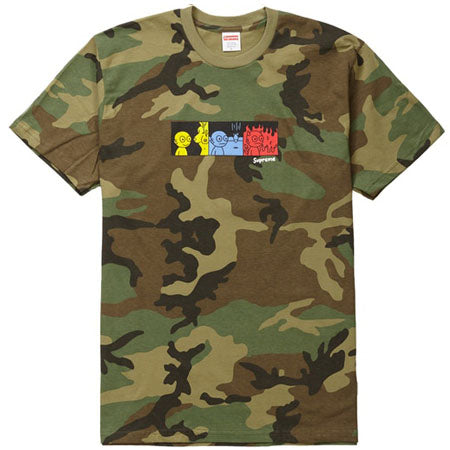 Supreme Life Tee- Woodland Camo