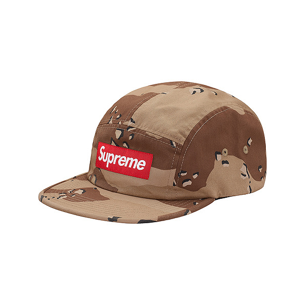 SUPREME WASHED CHINO TWILL CAP