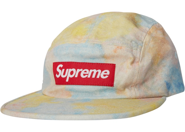 Supreme Multicolor Denim Camp Cap- Multicolor