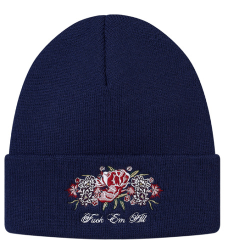 Supreme Centerpiece beanie- Navy