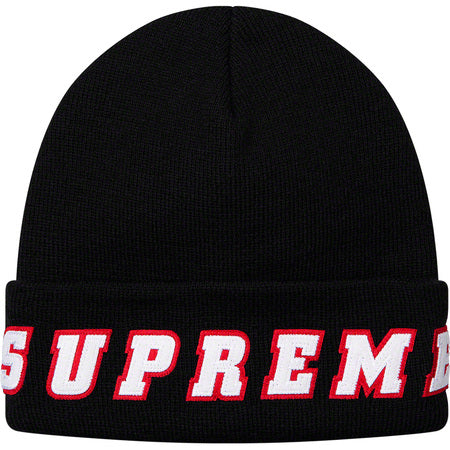 Supreme Felt Logo Beanie- Black