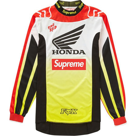 Supreme Honda Fox Racing Moto Jersey Top- Red