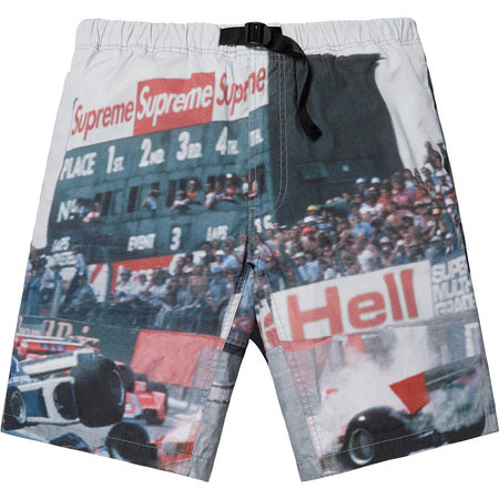 Supreme Grand Prix Belted Short- Multicolor