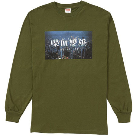 Supreme The Killer L/S Tee- Olive