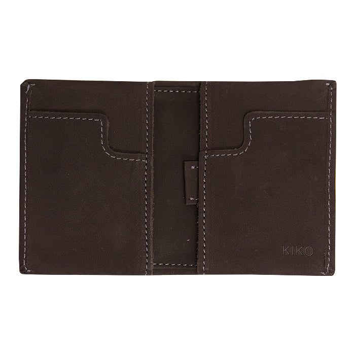 Kiko Leather Wallet- Brown