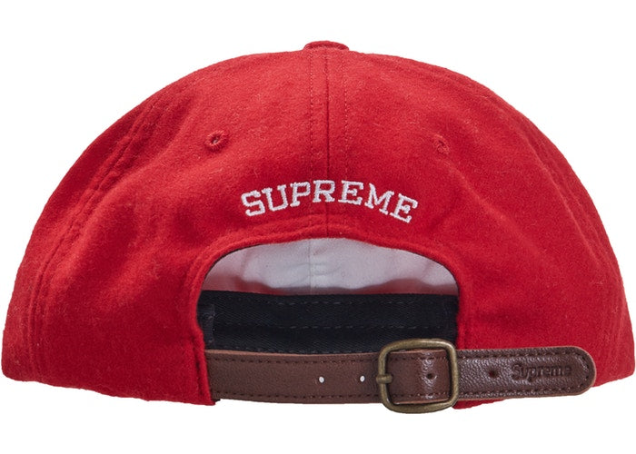 Supreme Wool S Logo 6-Panel FW19- Red