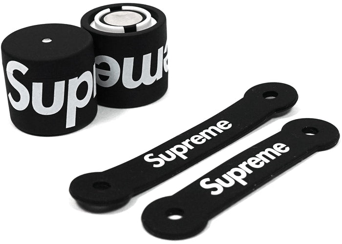 Supreme Lucetta Magnetic Bike Lights- Black