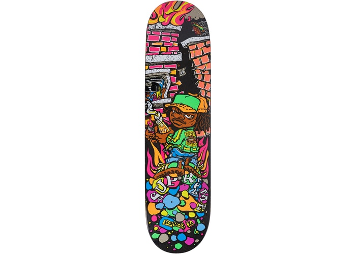 Supreme Molotov Kid Skateboard- Black