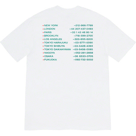 Supreme New Shit Tee- White