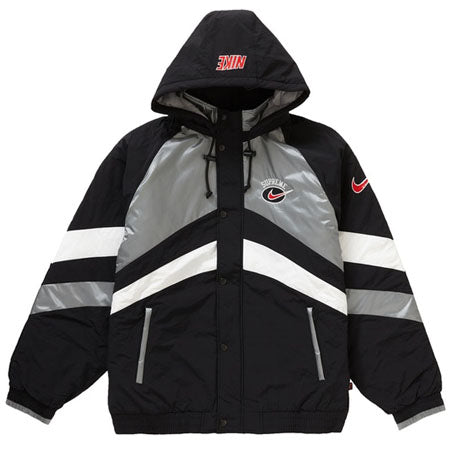 Supreme Nike Hooded Sport Jacket- Silver