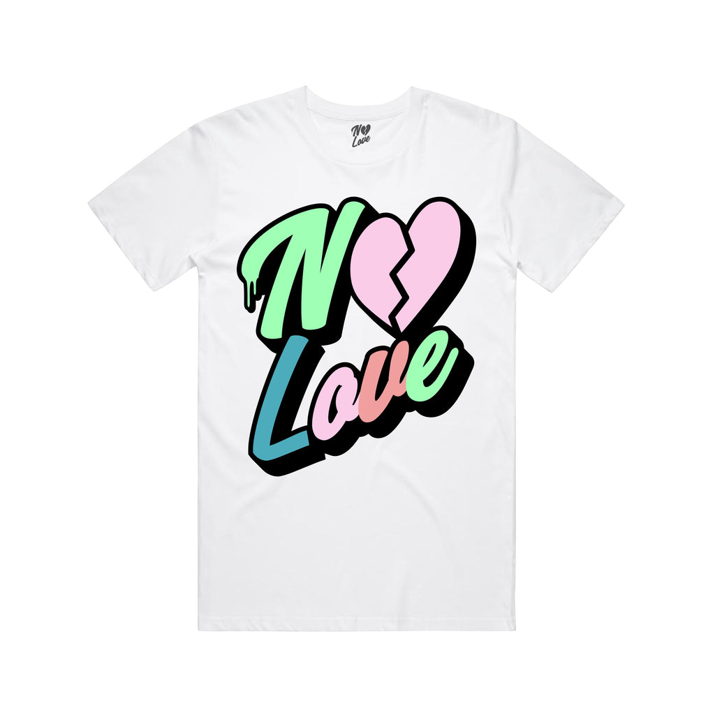 No Love T-Shirt - White