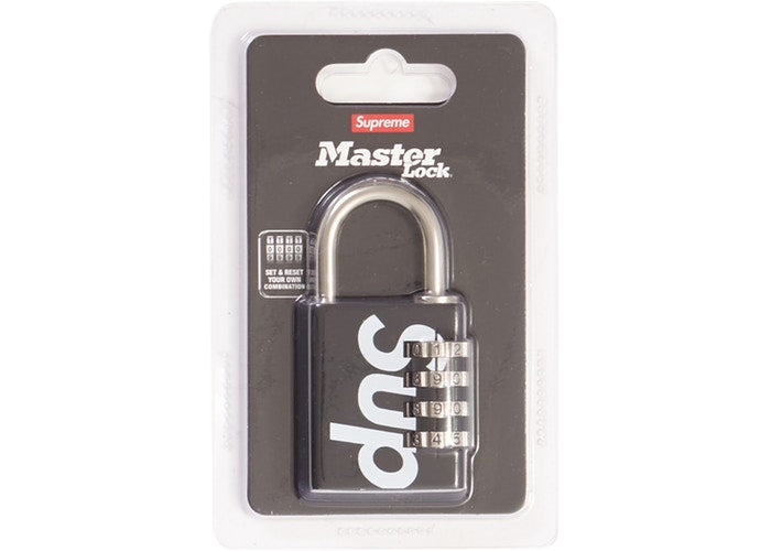 Supreme Masterlock Numeric Lock- Black