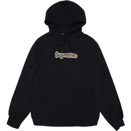 Supreme Gonz Logo Hooded Sweatshirt- Black