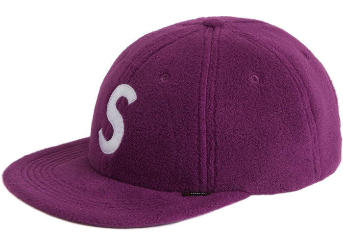 Supreme Polartec S Logo 6-Panel- Purple